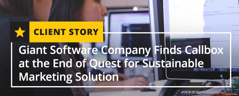Giant Software Company Finds Callbox at the End of Quest for Sustainable Marketing Solution
