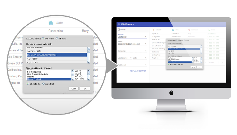 DialStream’s Auto-Dial feature