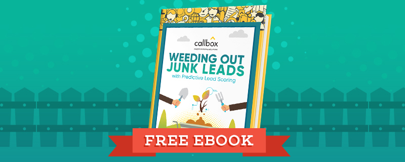 Weeding Out Junk Leads with Predictive Lead Scoring Ebook Cover