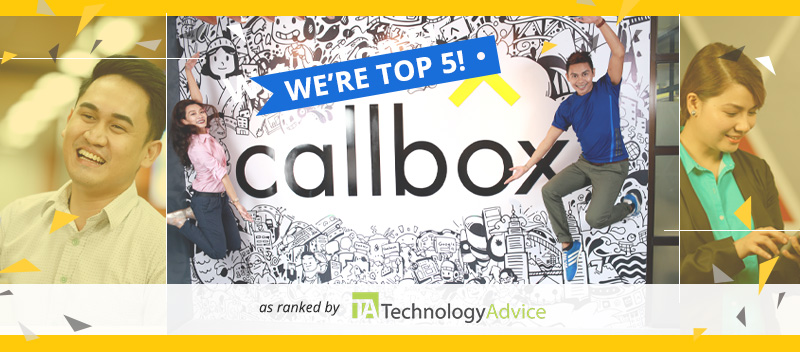 TechnologyAdvice recognizes Callbox as one of the top 5 lead generation agencies