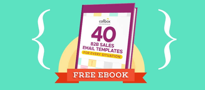 40 B2B Sales Email Templates for Every Situation [Free PDF]