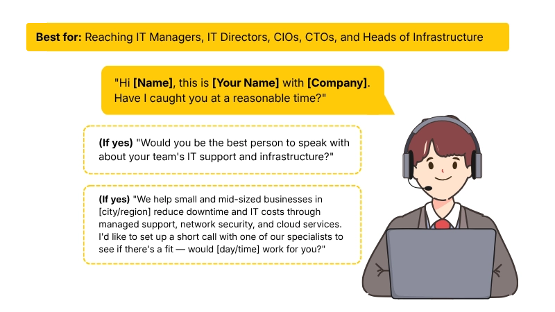 Cold Calling Scripts by Industry