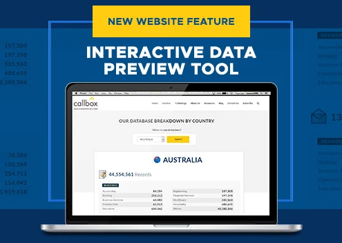Callbox Adds Interactive Data Preview Tool as New Website Feature