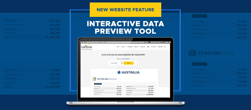 Callbox Adds Interactive Data Preview Tool as New Website Feature