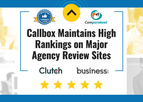 Callbox Maintains High Rankings on Major Agency Review Sites