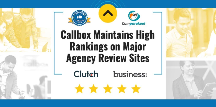 Callbox Maintains High Rankings on Major Agency Review Sites