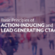 Basic Principles of Action-inducing and Lead Generating CTAs