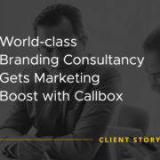 World-class Branding Consultancy gets Marketing Boost with Callbox [CASE STUDY]