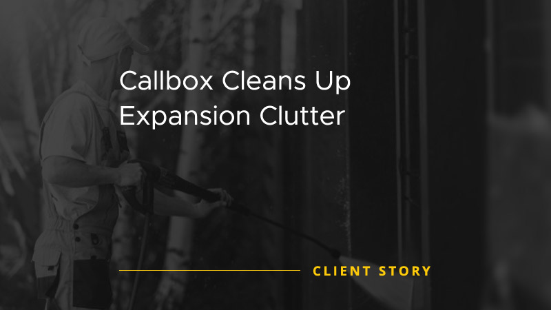 Callbox Cleans Up Expansion Clutter [CASE STUDY]