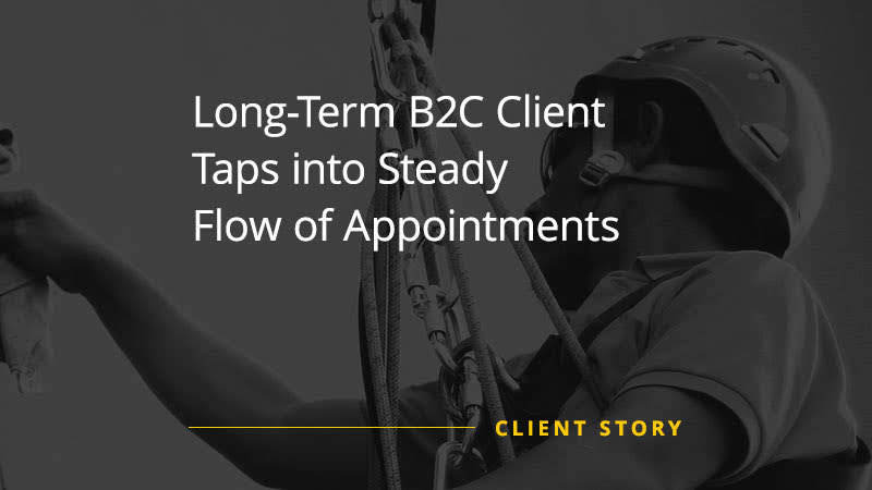 Long Term B2C Client Taps into Steady Flow of Appointments [Case study]