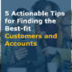 5 Actionable Tips for Finding the Best-fit Customers and Accounts (Featured Image)