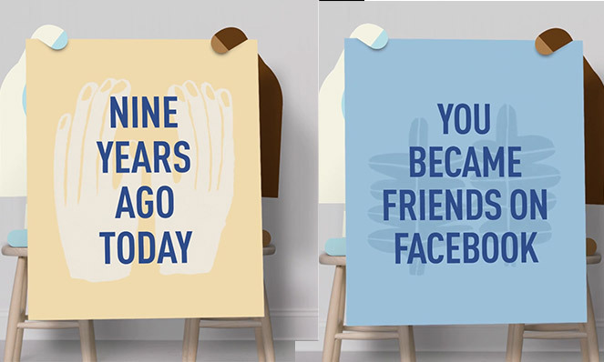 Facebook friendship history