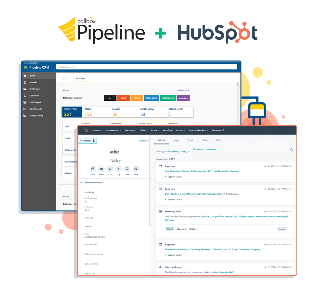 Pipeline + HubSpot