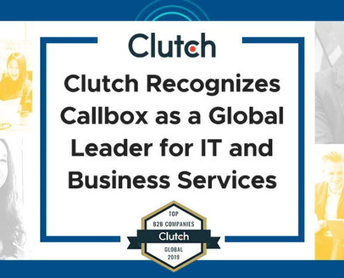 Clutch Recognizes Callbox as a Global Leader for IT and Business Services