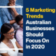 5 Marketing Trends Australian Businesses Should Focus On in 2020