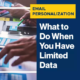 Email Personalization: What to Do When You Have Limited Data