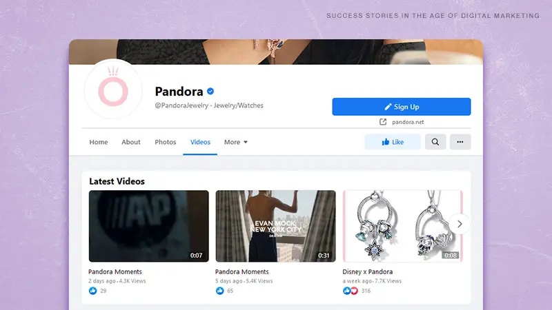 Pandora Success Story