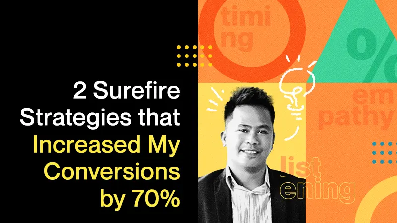 2 Surefire Strategies that Increased My Conversions by 70%