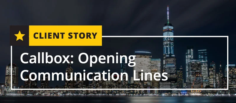 Callbox: Opening Communication Lines