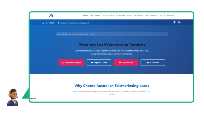 Australian Telemarketing Leads