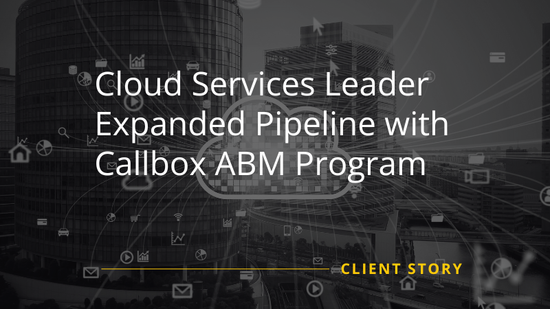Cloud Services Scales with Callbox ABM Program