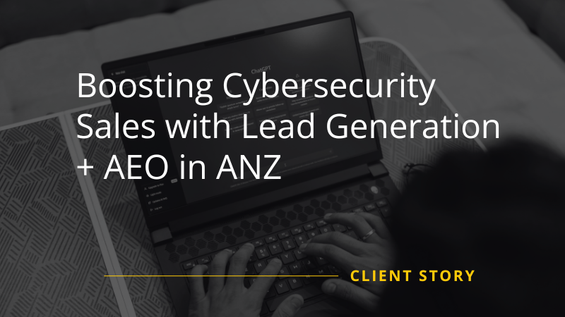 SaaS Growth Lead Generation and AEO in APAC ANZ