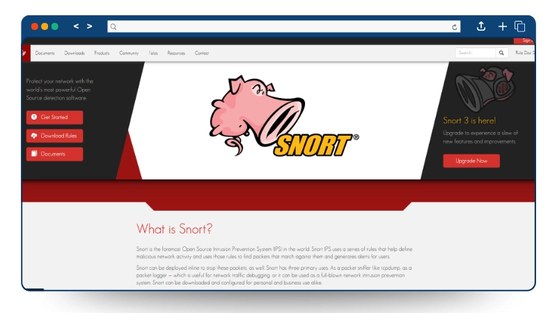 Snort or Suricata (Open-source IDS)