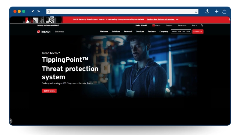 Trend Micro TippingPoint (IDS_IPS)