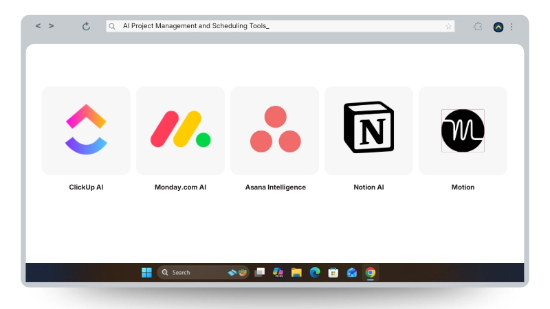 AI Project Management and Scheduling Tools