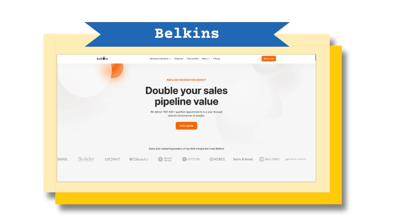 Belkins - Agency MSSP Lead Generation Australia