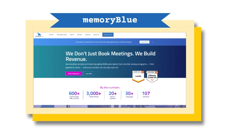 memoryBlue - Agency MSSP Lead Generation Australia