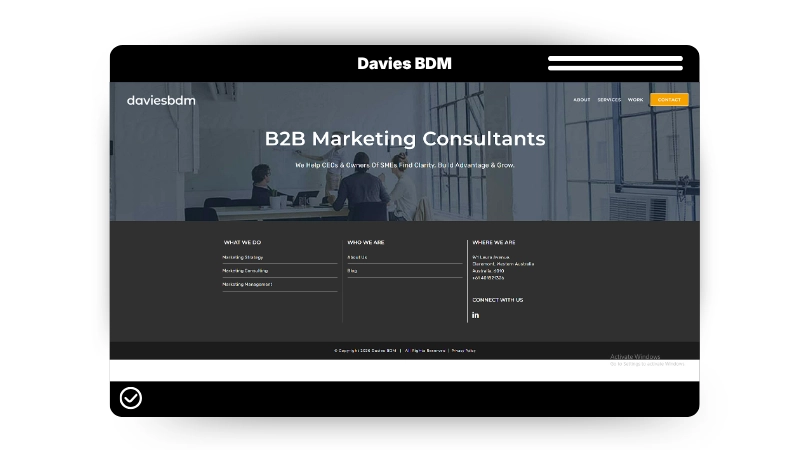 Davies BDM - Lead Generation Agencies in Perth